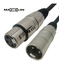 Cable XLR balanceado Maxlin MX300L15 para micrófono