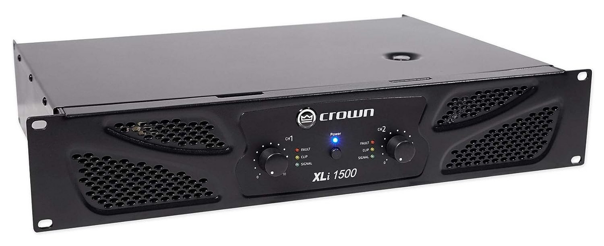 Amplificador de potencia Crown XLi1500 de 2 canales