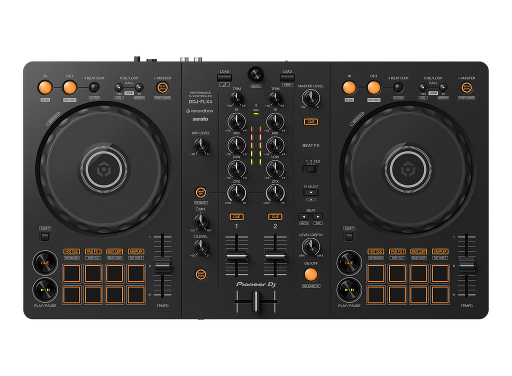 Controlador DJ Pioneer DJ DDJ-FLX4 de 2 canales