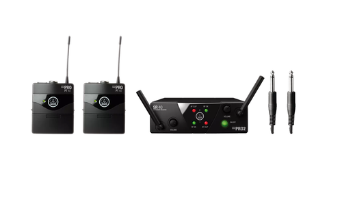 Sistema inalámbrico doble para instrumentos AKG WMS40 Mini