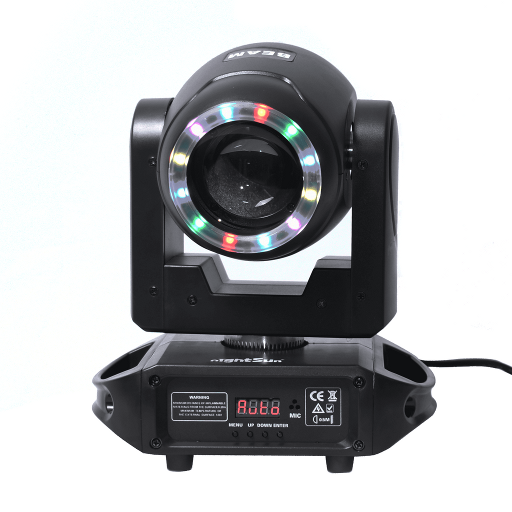 Cabeza móvil Nightsun SPB429 de 80 W con gobos