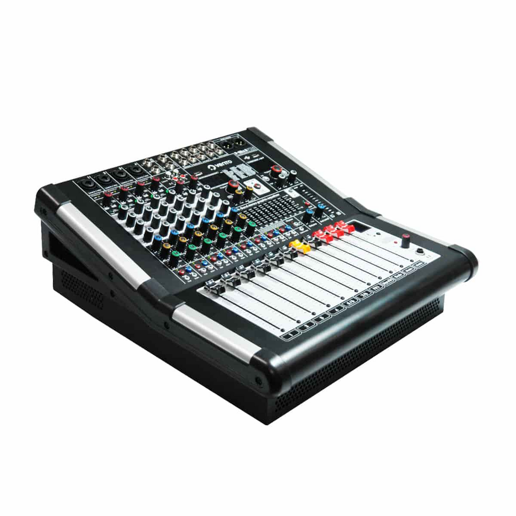 Consola amplificada Vento P-MIX8FX-II de 8 canales con Bluetooth