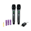 Kit de micrófonos inalámbricos UHF Pro DJ M62-M con mini receptor