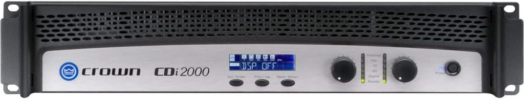 Amplificador de potencia Crown CDi2000 de dos canales