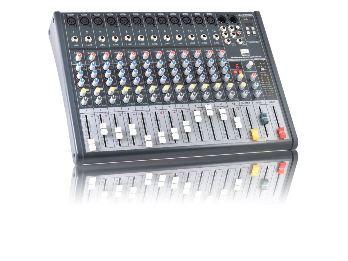 Consola de mezcla Dream Sound XMX-12U de 12 canales con USB