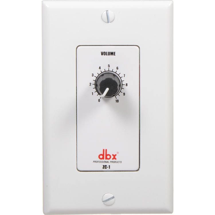 Control de volumen de pared dbx ZC-1 para DriveRack y ZonePro