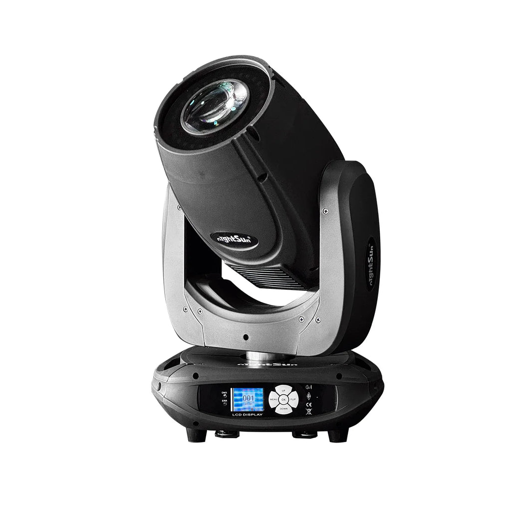 Cabeza móvil Nightsun KBF230 beam spot wash con tira LED