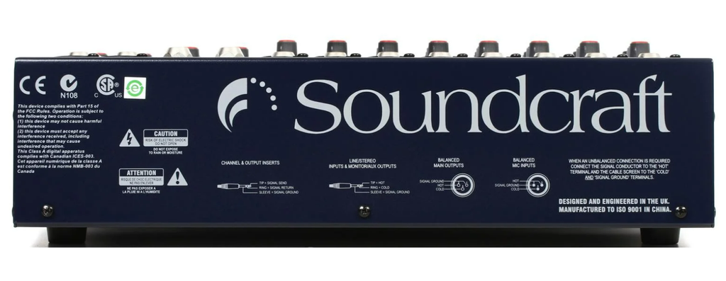 Consola análoga Soundcraft EPM8 de 8 canales