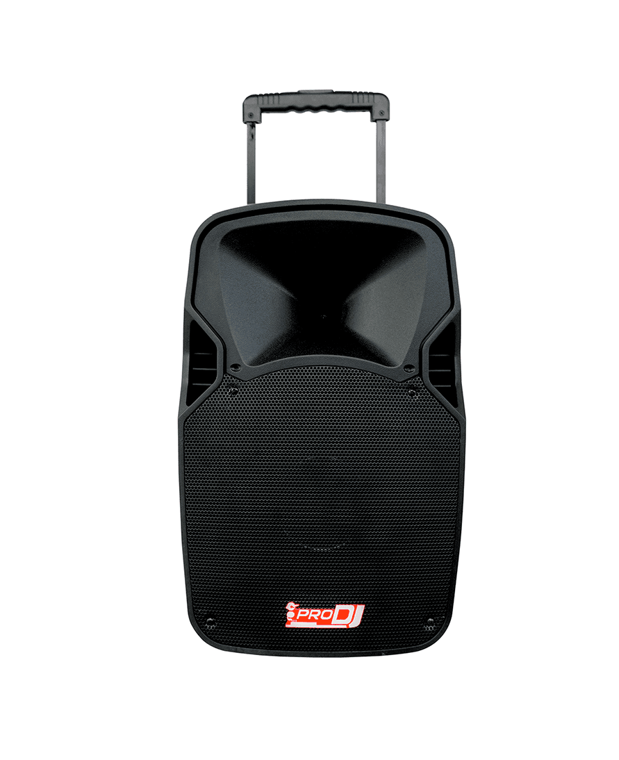 Cabina activa recargable Pro DJ PS12A-MP3-B de 12 pulgadas con Bluetooth