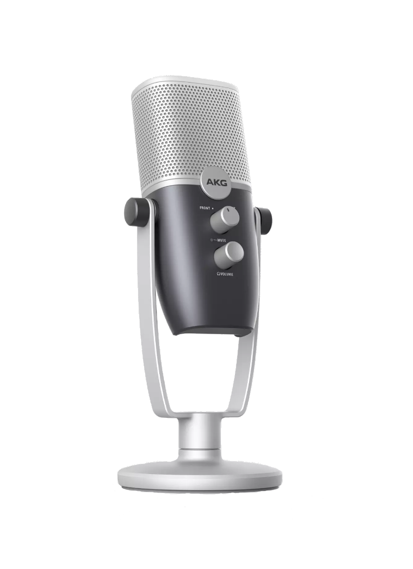 Micrófono de condensador USB AKG Ara de dos patrones