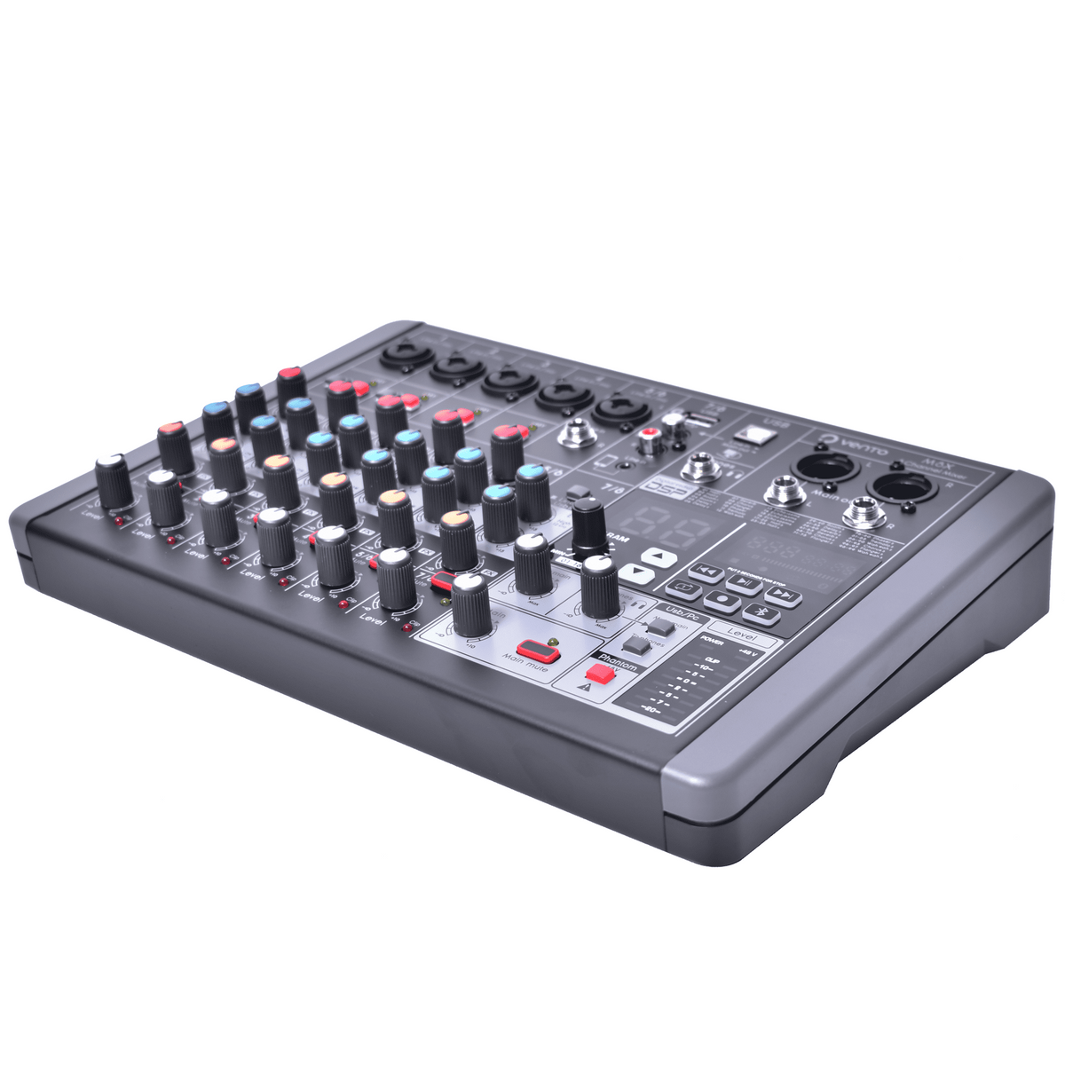 Mezclador pasivo Vento M8X de 8 canales con interfaz USB y efectos