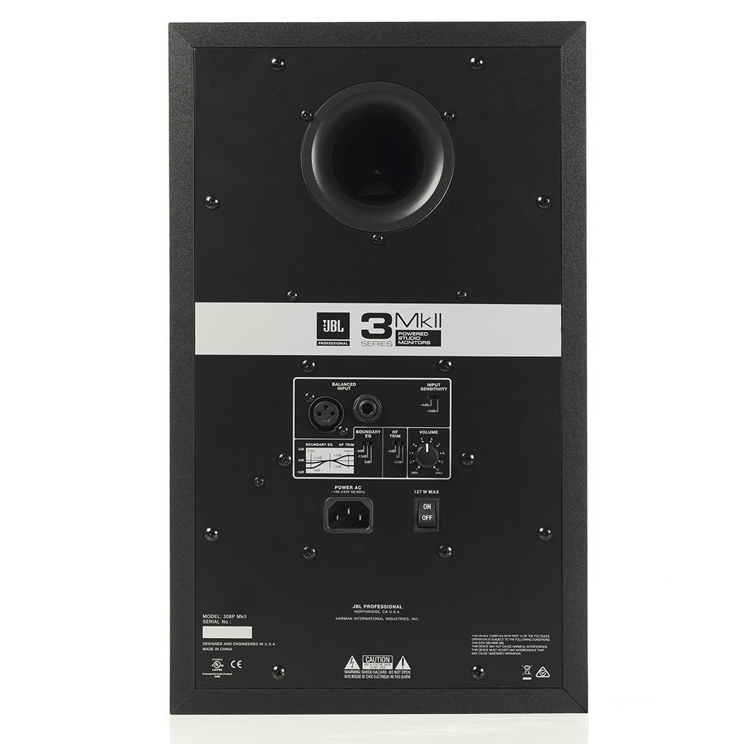 Monitor de estudio activo JBL 308MKII de 8 pulgadas