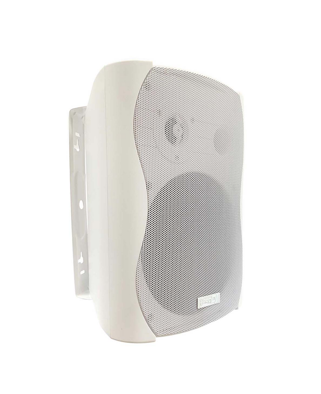 Par de parlantes ambientales de pared Pro DJ WS40S-WT de 4 pulgadas en color blanco