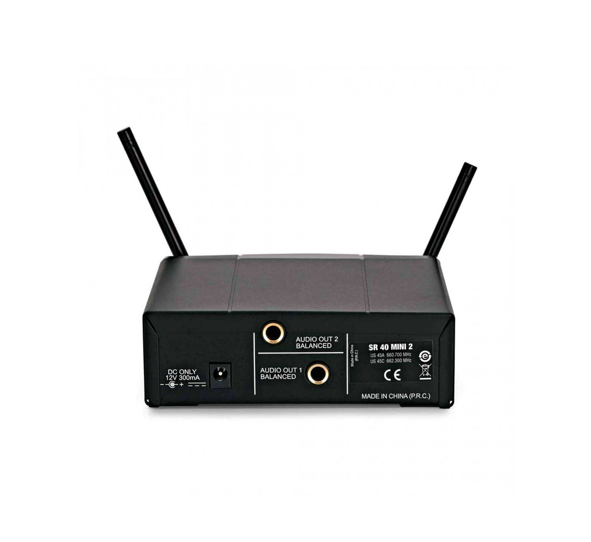 Sistema inalámbrico doble para instrumentos AKG WMS40 Mini
