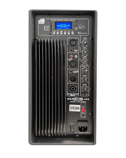Cabina activa Maxlin MX12Z de 12 pulgadas con Bluetooth