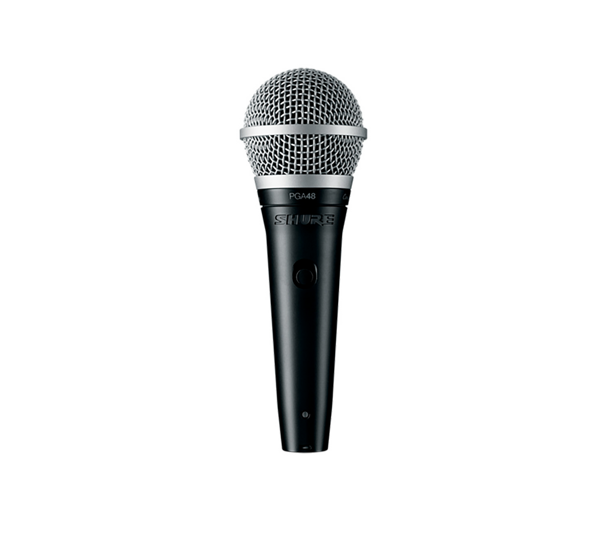 Micrófono vocal dinámico Shure PGA48-LC con interruptor
