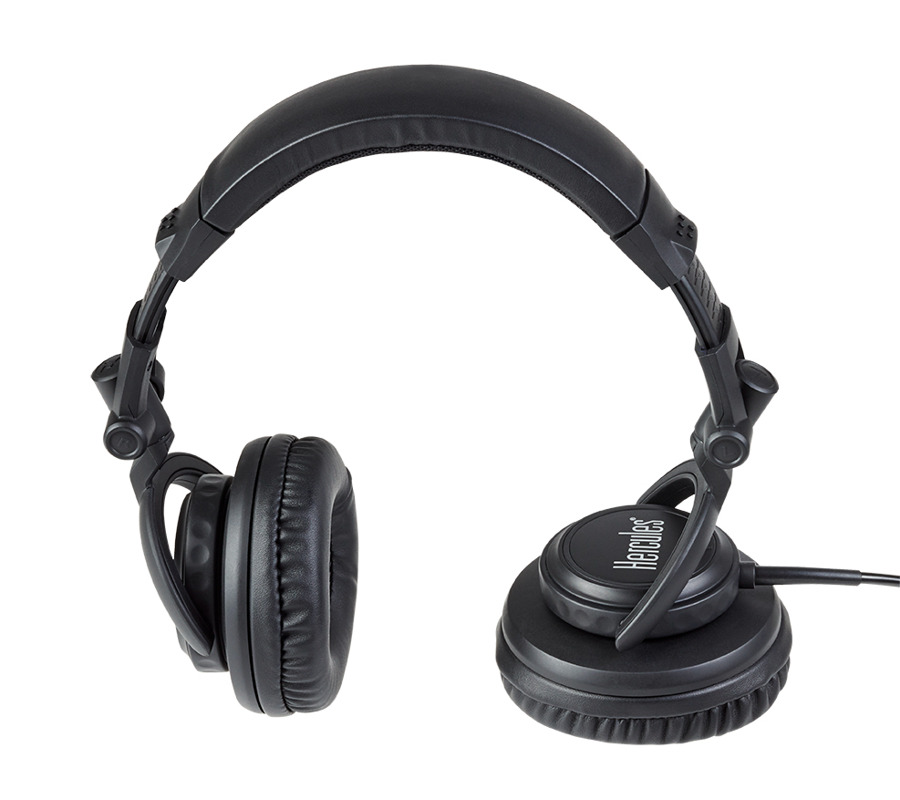 Kit Hercules DJ Starter con controlador, monitores activos y audífonos DJ