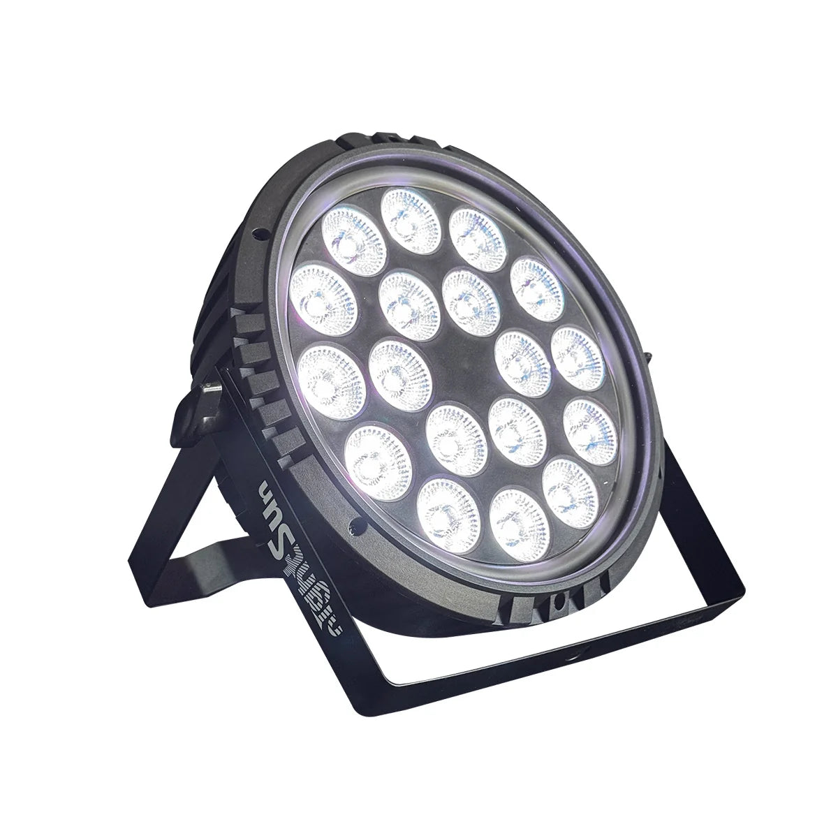 Par LED Nightsun SPC058 18x4W RGBWAP 6 en 1 con tira LED