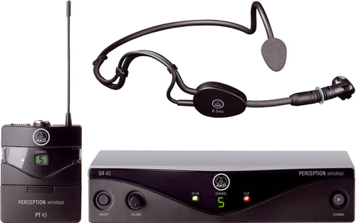 Micrófono de diadema inalámbrico AKG Perception Wireless 45 Sports Set