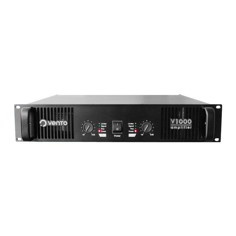 Amplificador de potencia Vento V1000 estéreo de 2 canales