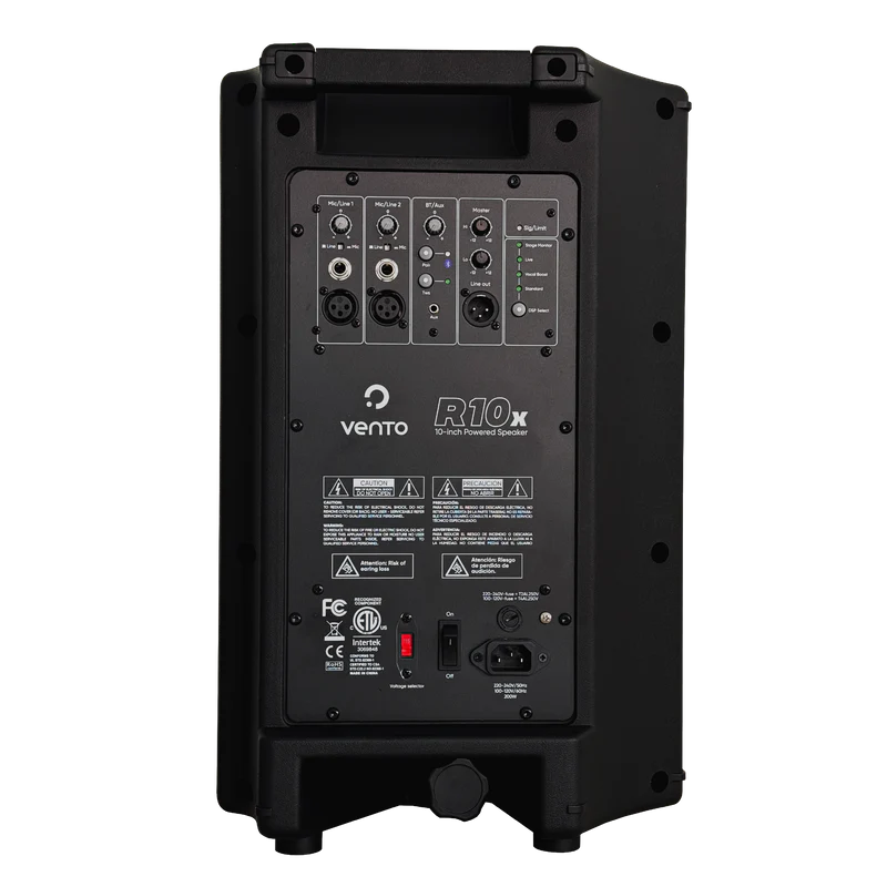Cabina activa Vento R10X de 10 pulgadas con Bluetooth