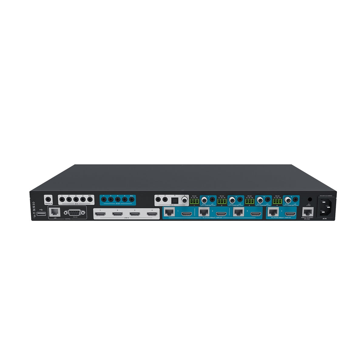 Matriz de video HDMI HDBaseT 4x4 Netvio MX-HT2-0404-10