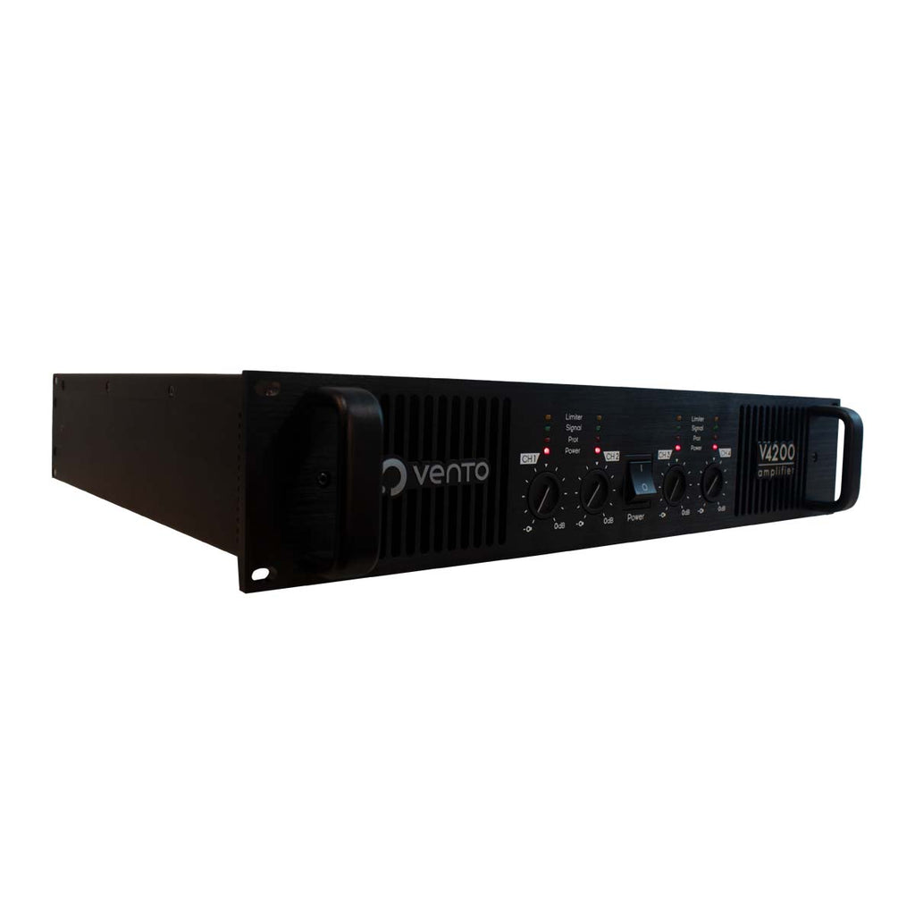 Amplificador de potencia Vento V4200 de 4 canales