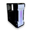 Case gamer RXE 05 FB negro con panel lateral de vidrio templado