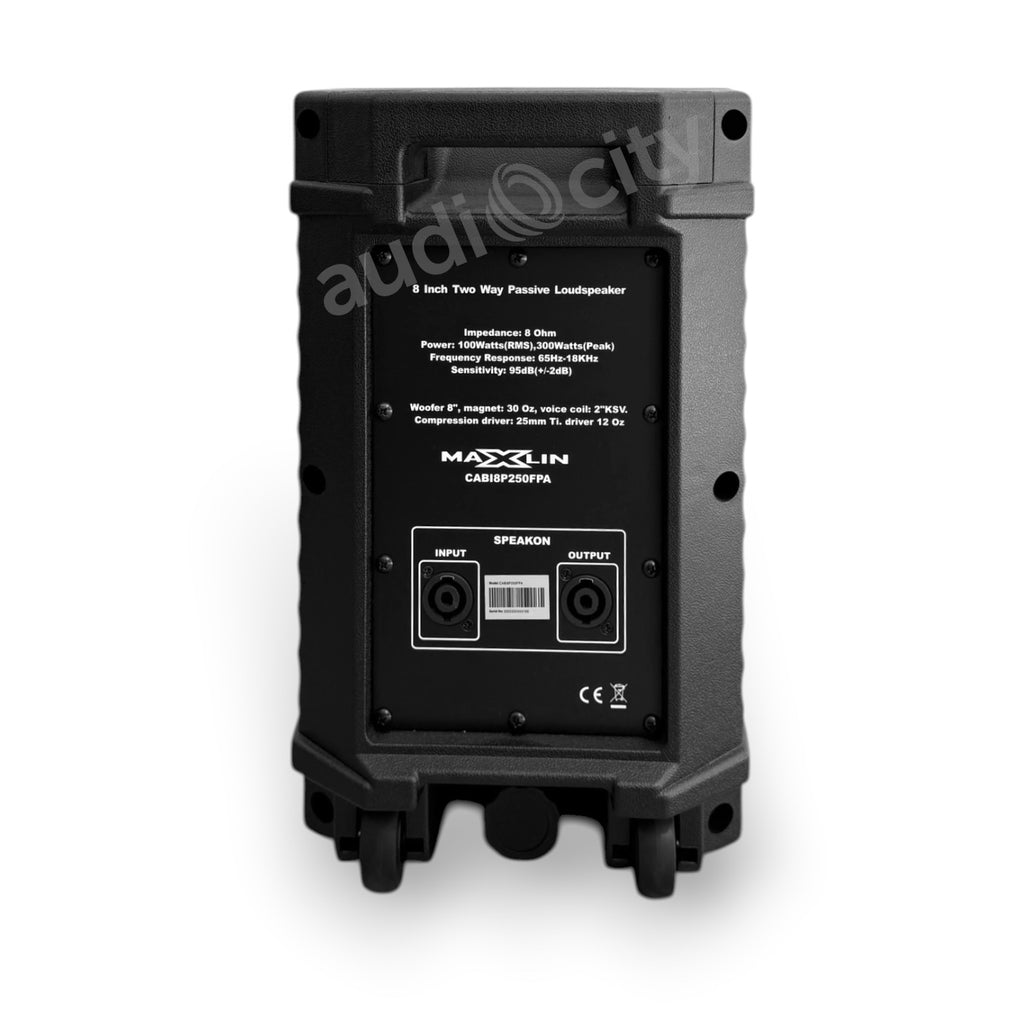 Cabina pasiva Maxlin MX8PA de 8 pulgadas