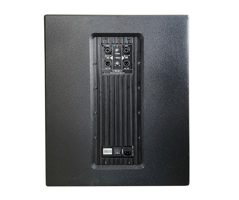 Subwoofer activo Maxlin MX18SUB de 18 pulgadas