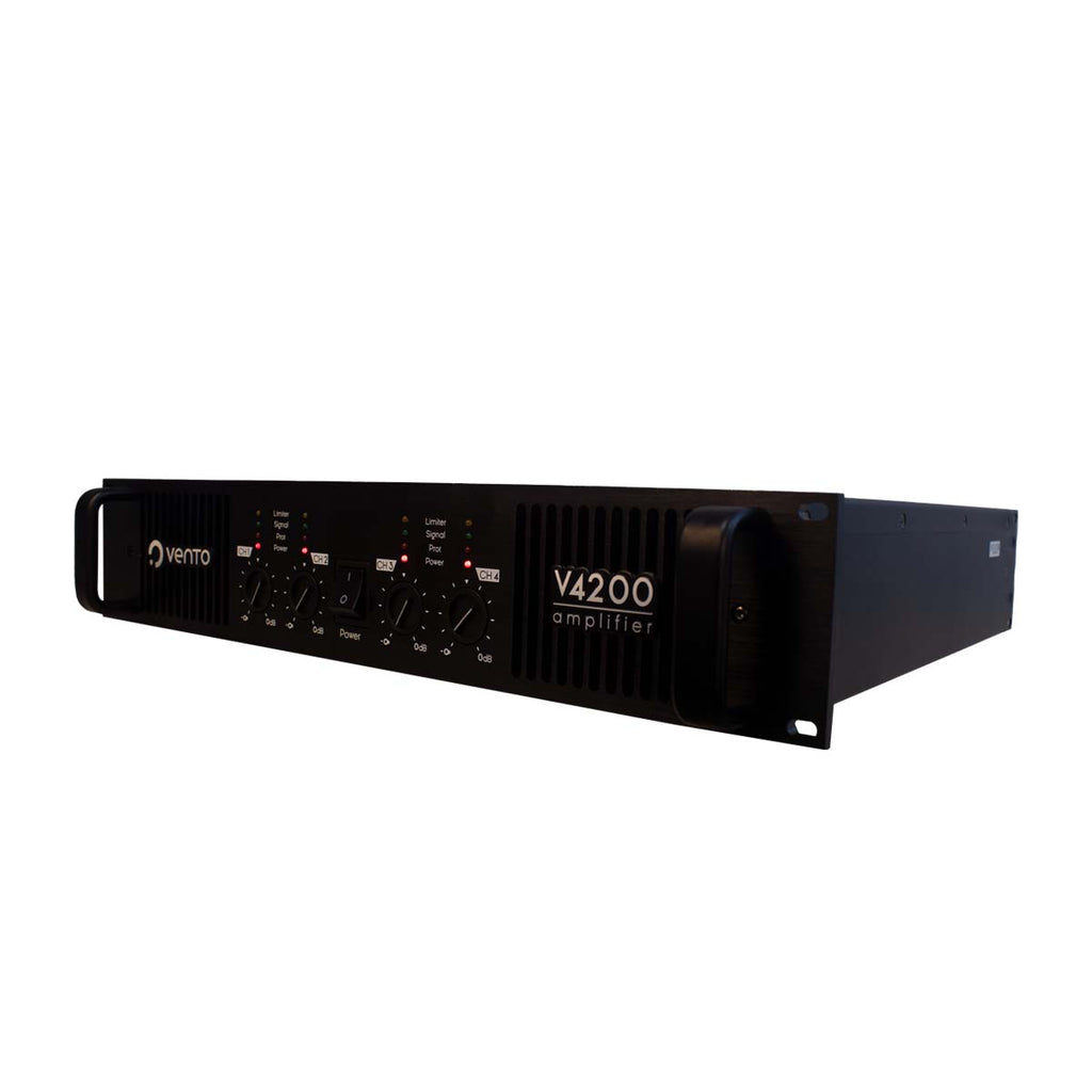 Amplificador de potencia Vento V4200 de 4 canales