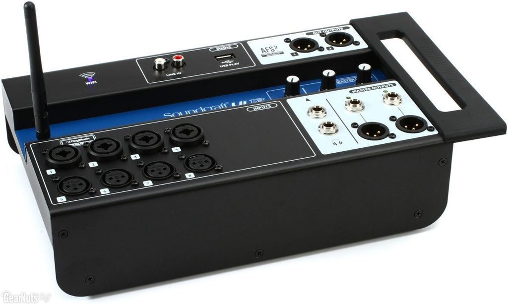 Consola digital Soundcraft Ui12 con control remoto por WiFi