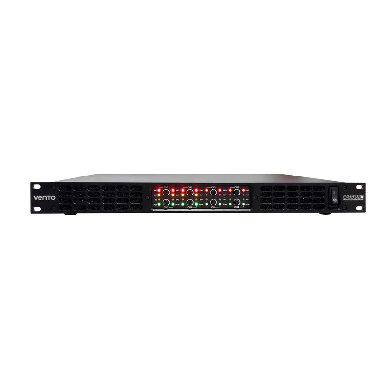 Amplificador de potencia Vento V3008X de 8 canales clase D