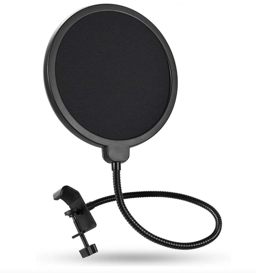 Filtro antipop AudioPro AP2 de 6 pulgadas con cuello de ganso