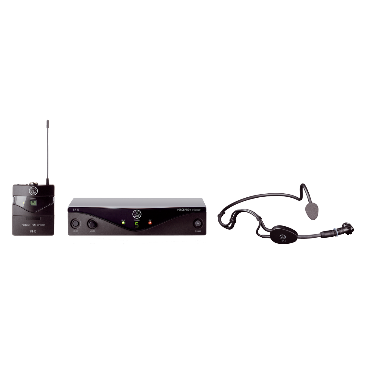 Micrófono de diadema inalámbrico AKG Perception Wireless 45 Sports Set