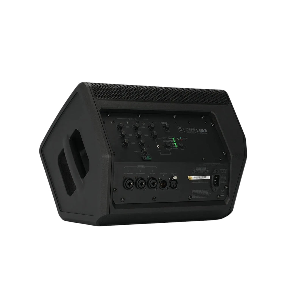 Cabina activa recargable Beta Three MB3 de 3 vías con woofer de 8 pulgadas