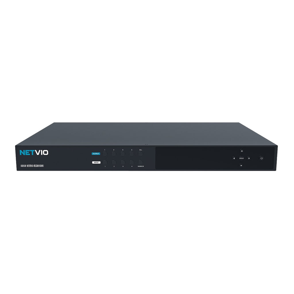 Matriz de video HDMI HDBaseT 4x4 Netvio MX-HT2-0404-10