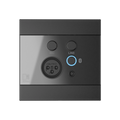 Panel de pared Audac WP225 con Bluetooth y entrada de micrófono