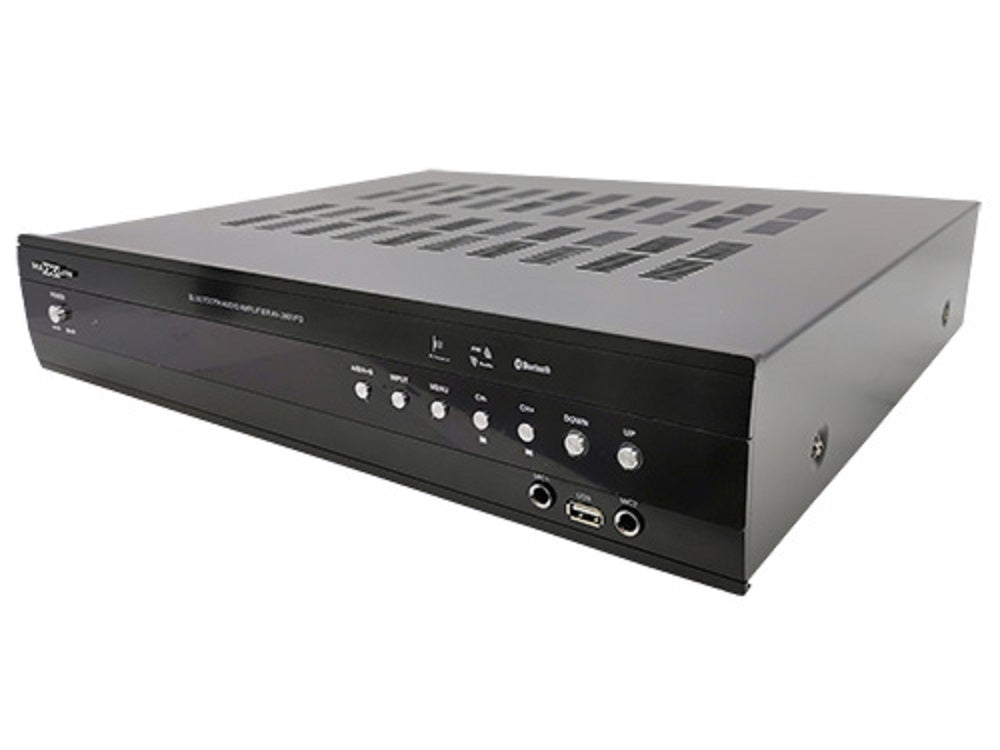 Amplificador estéreo Maxlin AV380 de 400 W con Bluetooth y radio