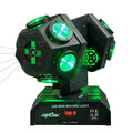 Cabeza móvil Nightsun SPB415 con LED RGBW y láser rojo y verde