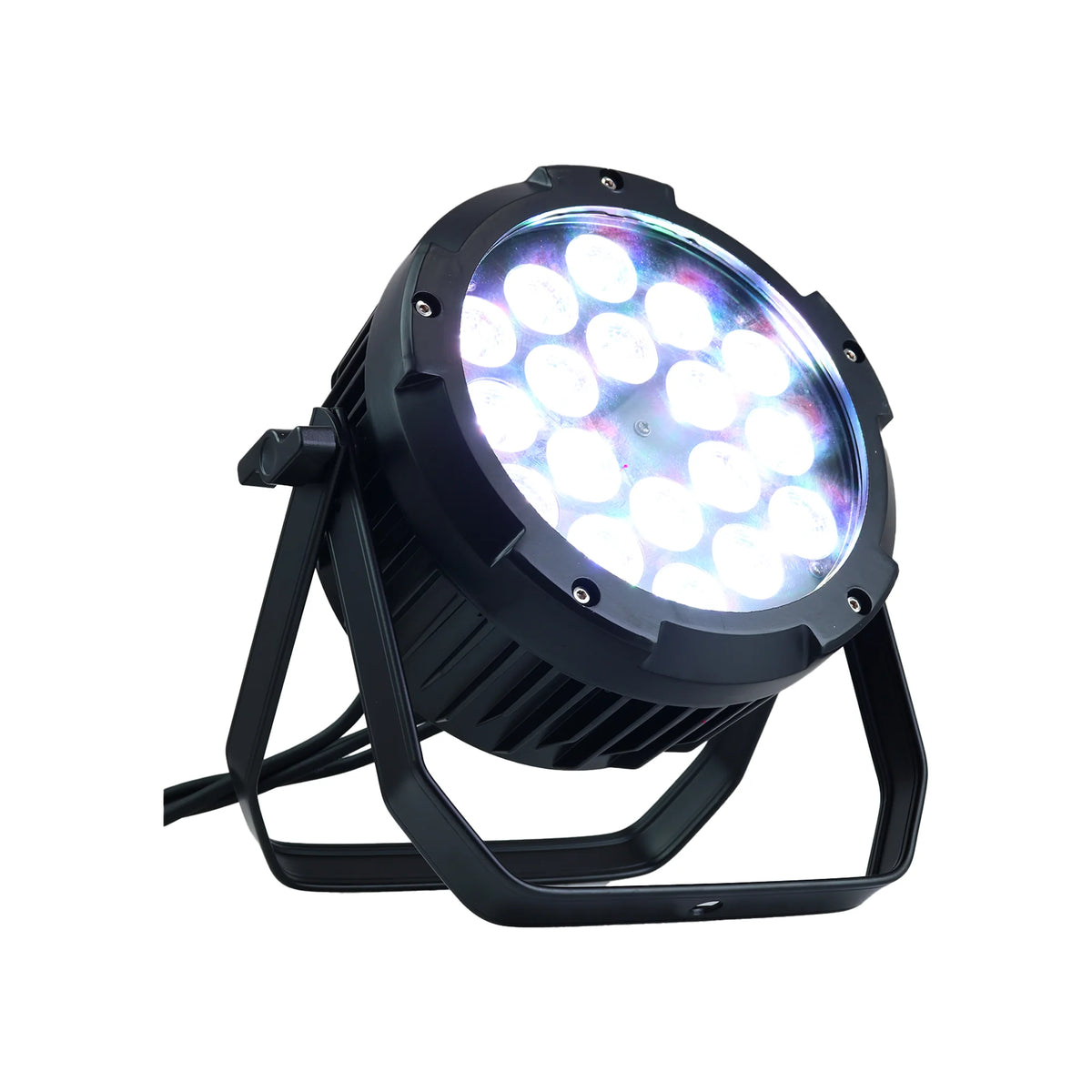 Par LED impermeable Pro DJ Lighting PL1810 WP RGBW IP65 de 18x10 W