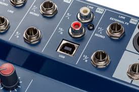 Consola análoga Soundcraft Notepad-12FX de 12 canales con USB
