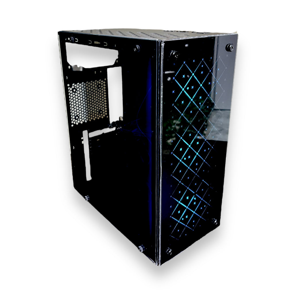 Chasis gamer RXE Glassiar C01 Star con vidrio templado