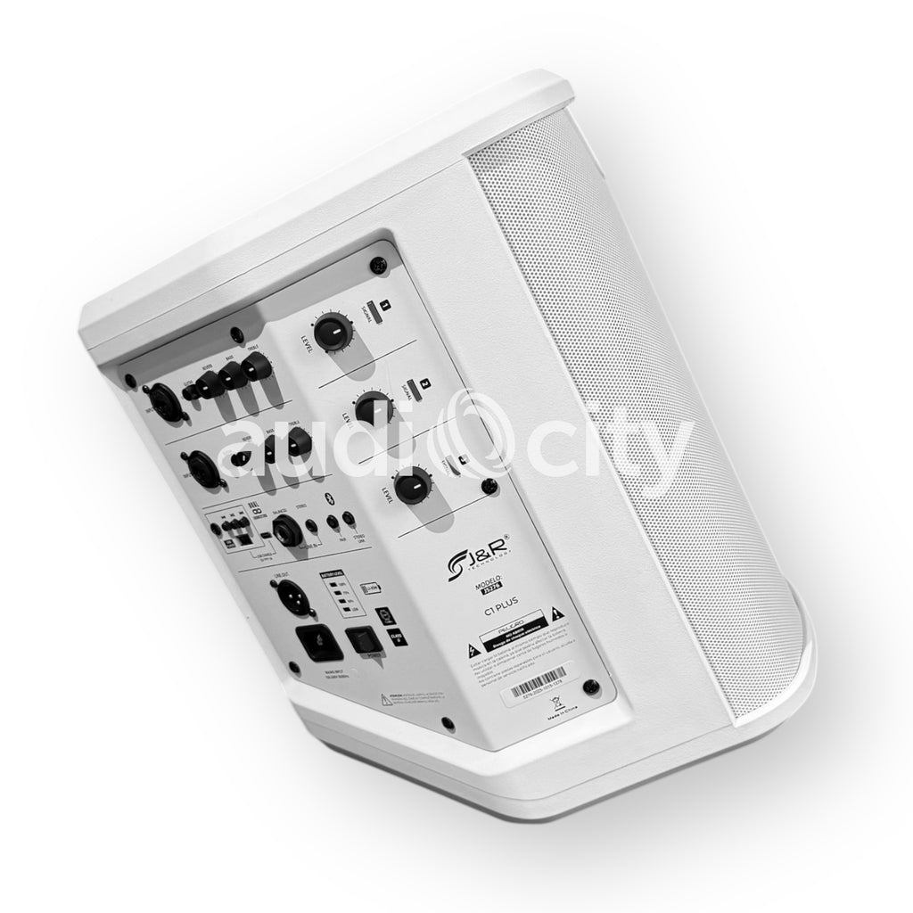 Cabina recargable J&R C1 Plus de 6,5 pulgadas con Bluetooth y morral