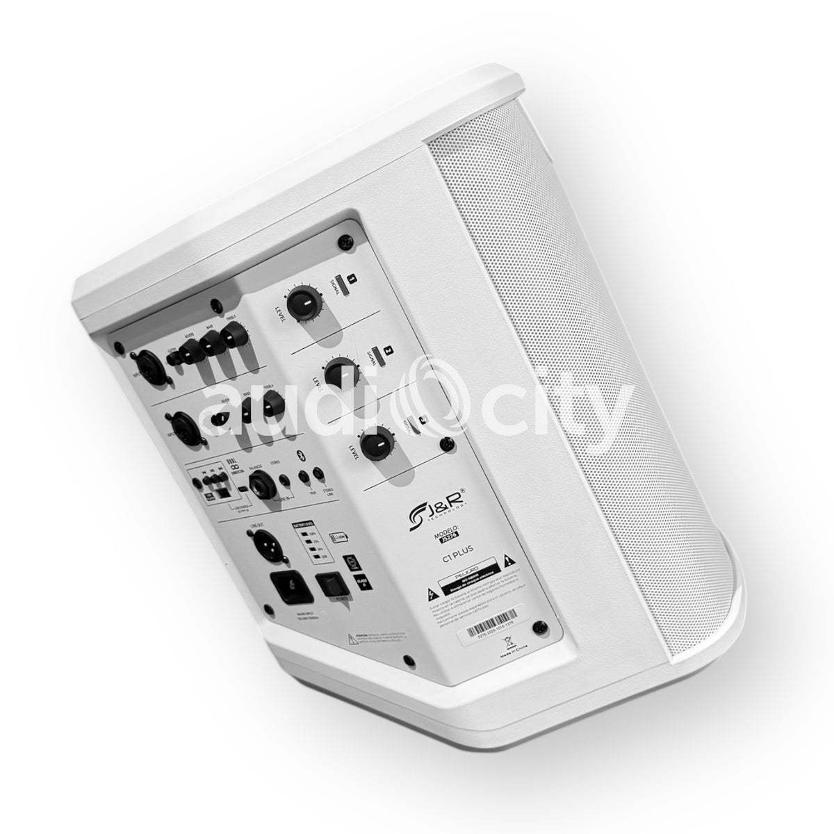 Cabina recargable J&R C1 Plus de 6,5 pulgadas con Bluetooth y morral