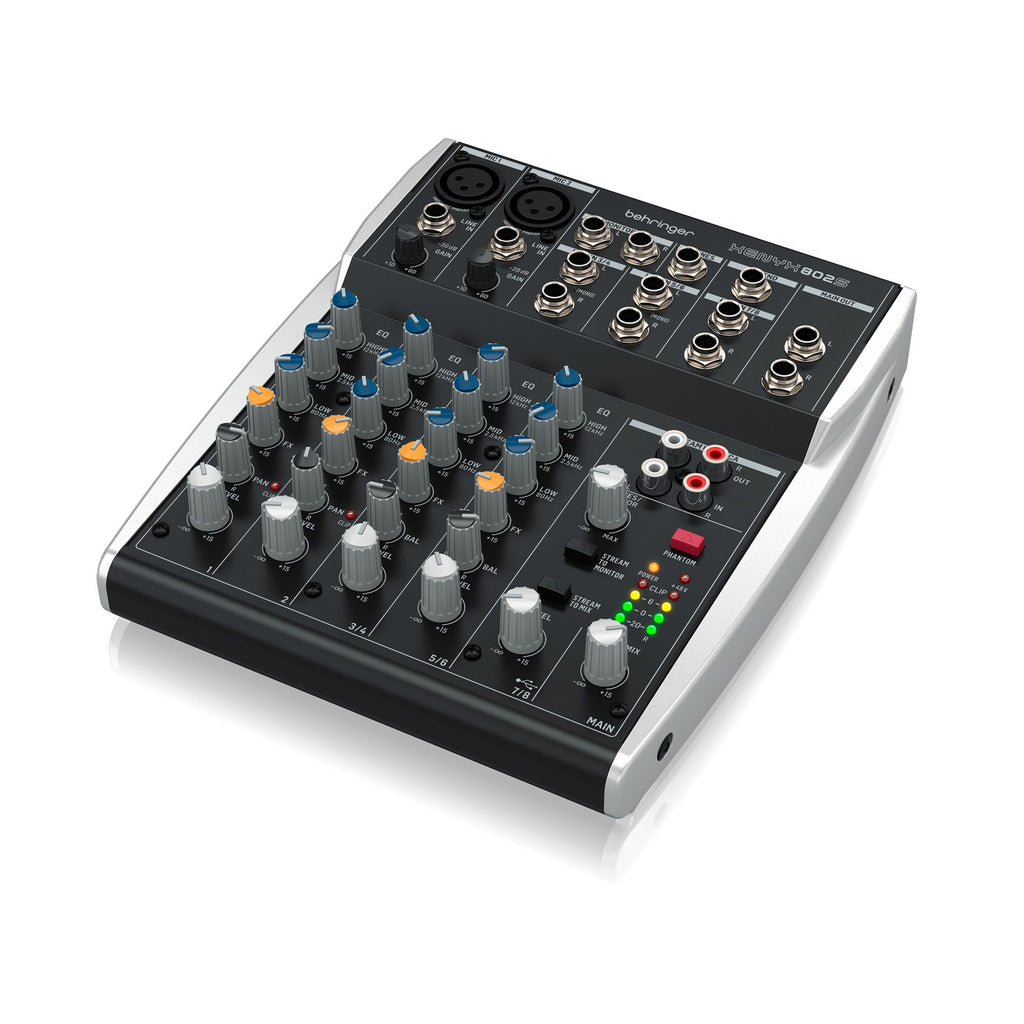 Behringer XENYX 802S Mezclador análogo compacto con USB