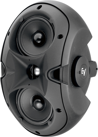 Electrovoice EVID 4.2 Parlante de pared 4" 8 ohmios negro (par)