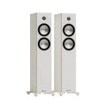 Par de parlantes HiFi de piso Monitor Audio Bronze 300 en acabado Urban Grey