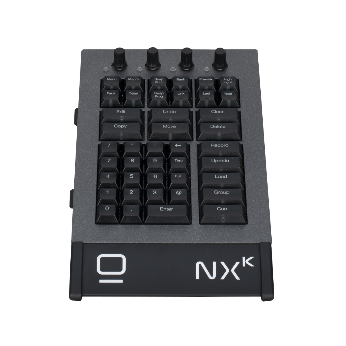 Obsidian NX K Superficie de control USB teclado ONYX 4 encoders