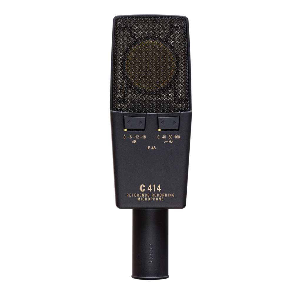 AKG C414 XLII Micrófono de condensador multipatrón vocal de referencia